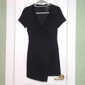 Black Feux Suede AQUA dress